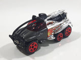 2004 Hot Wheels Chrome Burnerz XS-IVE Black and Chrome Off-Roading Die Cast Toy Racing Car Vehicle