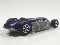 2002 Hot Wheels First Editions Rocket Oil Special Purple Die Cast Toy Car Vehicle