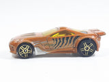 2013 Hot Wheels Street Beasts Scorcher Metallic Orange Die Cast Toy Car Vehicle