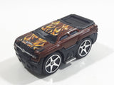 2005 Hot Wheels Heat Fleet II Chevy Avalanche (Blings) Brown Die Cast Toy Car Vehicle