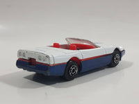 Maisto Turbo Tread Chevrolet Corvette Convertible White Die Cast Toy Car Vehicle