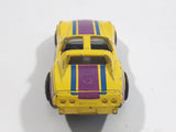 1987 Matchbox Superfast Chevrolet Corvette T-Roof Yellow Die Cast Toy Car Vehicle