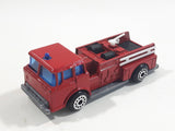 Vintage Zylmex p337 Fire Engine Ford Cab Truck Red Die Cast Toy Car Vehicle
