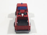 Vintage Zylmex p337 Fire Engine Ford Cab Truck Red Die Cast Toy Car Vehicle