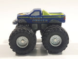1990 Galoob Micro Machines Tuff Trax Collection Night Cruzer Monster Truck Blue Miniature Die Cast Toy Car Vehicle