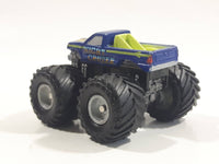 1990 Galoob Micro Machines Tuff Trax Collection Night Cruzer Monster Truck Blue Miniature Die Cast Toy Car Vehicle