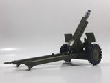 Vintage Dinky Toys Meccano Battle Lines American 105 mm Gun Howitzer Dark Green Die Cast Army Toy 21751413 - 1 hitch broken