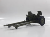 Vintage Dinky Toys Meccano Battle Lines American 105 mm Gun Howitzer Dark Green Die Cast Army Toy 21751413