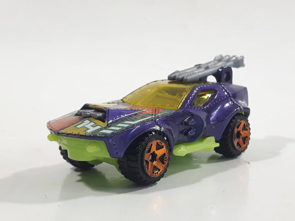2014 Hot Wheels HW City - Street Beasts Sting Rod II Purple Die Cast Toy Car Vehicle
