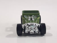 2016 Hot Wheels HW Mild to Wild Bone Shaker Metalflake Olive Green Die Cast Toy Car Hot Rod Vehicle