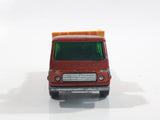 Vintage 1976 Lesney Matchbox Superfast No. 71 Dodge Cattle Truck Brown Die Cast Toy Car Vehicle - Made in England