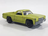 2011 Matchbox Service Center '70 Chevy El Camino Metalflake Lime Green 1:69 Scale Die Cast Toy Car Vehicle