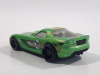 2012 Hot Wheels HW Code Cars 2006 Dodge Viper Coupe Metalflake Green Die Cast Toy Car Vehicle