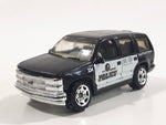 2006 Matchbox Police '97 Chevy Tahoe Black Die Cast Toy SUV Car Vehicle