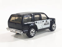 2006 Matchbox Police '97 Chevy Tahoe Black Die Cast Toy SUV Car Vehicle