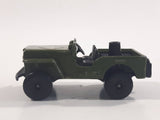 Vintage 1976 Lesney Matchbox Superfast No. 38 Jeep Army Green Die Cast Toy Car Vehicle