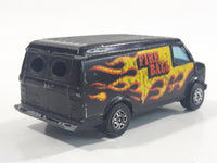 Vintage 1970s Corgi Juniors U.S. Van Fire Ball Black Die Cast Toy Car Vehicle Made in Gt. Britain