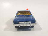 Vintage 1970s Corgi Juniors Buick Regal Police Cops Blue with White Roof Die Cast Toy Car Vehicle Made in Gt. Britain