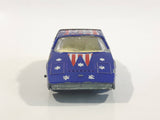 Vintage 1972 Lesney Matchbox Superfast Siva Spyder Blue Stars and Stripes #8 Die Cast Toy Car Vehicle Made in England