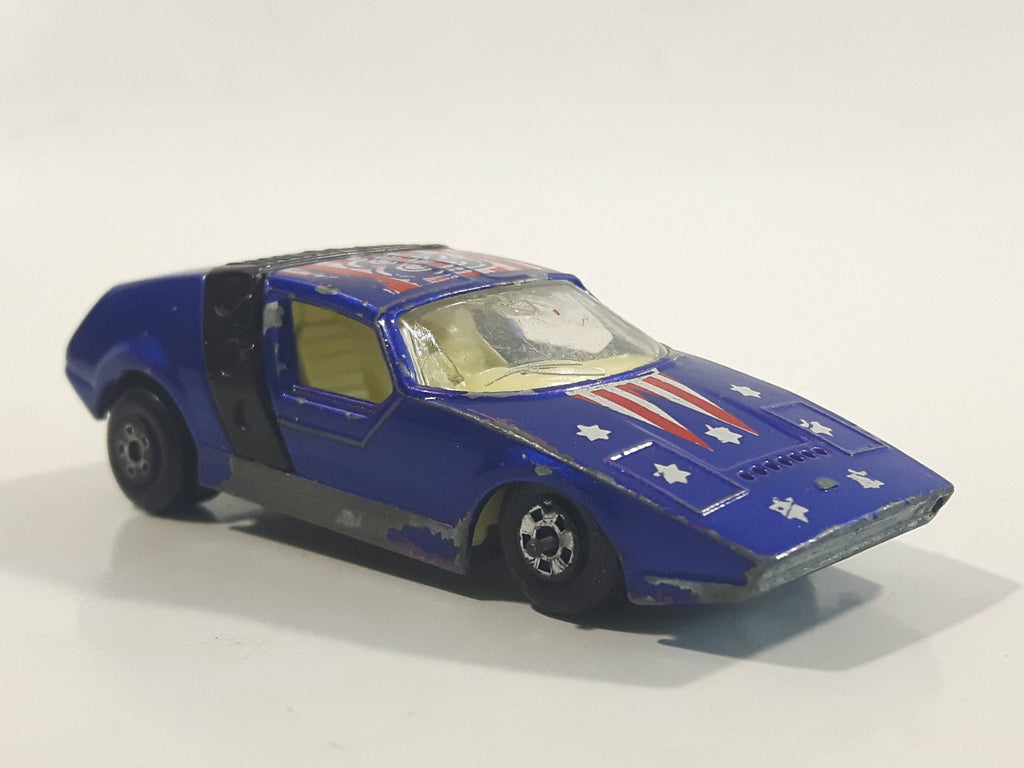 Matchbox Superfast Brésil Inbrima N°41 - Siva Spyder Bleu Métallisé Manaus
