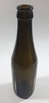Vintage Brown Green Amber Glass 9" Tall Glass Beer Bottle