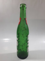 Vintage 1970s 7-UP Soda Beverage 10 Fluid Ounces Green Glass Bottle