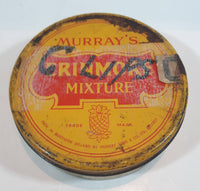 Vintage Murray's Erinmore Mixture Yellow Tin Metal Tobacco Container