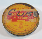 Vintage Murray's Erinmore Mixture Yellow Tin Metal Tobacco Container