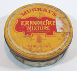Vintage Murray's Erinmore Mixture Yellow Tin Metal Tobacco Container
