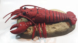 Gemmy Rocky The Singing Lobster Animatronic Singing Moving Red Lobster Themed Plaque Novelty Collectible No Adapter