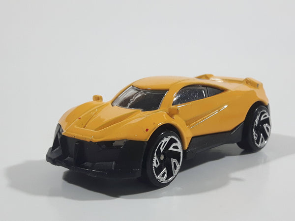 Unknown Brand DK-GT Yellow Die Cast Toy Car Vehicle
