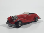 1983 Hot Wheels Mercedes 540K Red Die Cast Toy Classic Car Vehicle BW