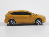 Maisto Ford Focus ST Yellow Die Cast Toy Car Vehicle