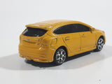 Maisto Ford Focus ST Yellow Die Cast Toy Car Vehicle