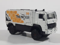 2010 Matchbox Desert Endurance Desert Thunder V16 White Die Cast Toy Car Vehicle