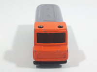 SunToys 8021 Fuel Tanker Gas Truck Orange and Grey Die Cast Toy Car Vehicle