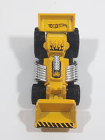 2013 Hot Wheels HW City: HW City Works Speed Dozer Yellow Bulldozer Die Cast Toy Construction Vehicle Equipment