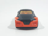 HTF 2005 Hot Wheels First Editions Symbolic Black and Dark Orange Die Cast Toy Car Vehicle