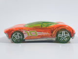 2014 Hot Wheels HW Race: X‑Raycers Phastasm Transparent Orange Die Cast Toy Car Vehicle