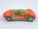 2014 Hot Wheels HW Race: X‑Raycers Phastasm Transparent Orange Die Cast Toy Car Vehicle