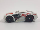 2014 Hot Wheels HW Race: Thrill Racers Horseplay White Die Cast Toy Car Vehicle