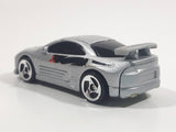 2001 Hot Wheels Mitsubishi Eclipse Silver Grey Die Cast Toy Car Vehicle McDonald's Happy Meal