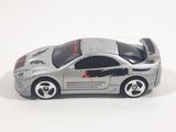 2001 Hot Wheels Mitsubishi Eclipse Silver Grey Die Cast Toy Car Vehicle McDonald's Happy Meal