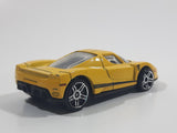 2011 Hot Wheels Night Burnerz Enzo Ferrari Yellow Die Cast Toy Super Car Vehicle