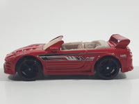 2011 Hot Wheels Tunerz Mitsubishi Eclipse Convertible Red Die Cast Toy Car Vehicle