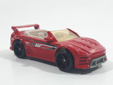 2011 Hot Wheels Tunerz Mitsubishi Eclipse Convertible Red Die Cast Toy Car Vehicle