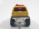 2016 Hot Wheels HW Rescue Blazer 4x4 Yellow Die Cast Toy Car SUV Vehicle