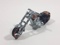 2009 Hot Wheels OCC Splitback Motorcycle Black Die Cast Toy Car Vehicle