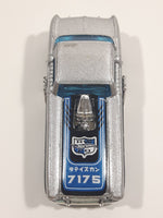 2002 Hot Wheels Metrorail 1950s Nash Metropolitan Silver 7175 Police Pursuit Cop Car Die Cast Toy Car Hot Rod Vehicle