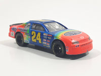 1998 NASCAR 50th Anniversary Winner's Circle 1997 Champion Jeff Gordon 1/64 Scale Chevrolet Monte Carlo #24 Dupont Orange and Blue Die Cast Toy Car Vehicle